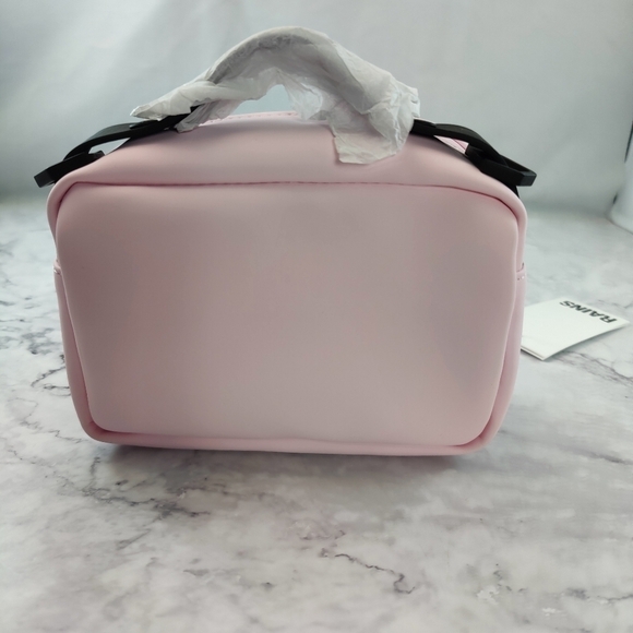 RAINS Micro Waterproof Crossbody Bag - Candy Pink Color MSRP $95 NWT - Picture 5 of 9
